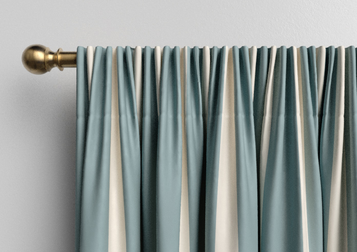 The British Stripe Co. Henry, Derwent No.1 - Made to Measure Curtains - Image 9